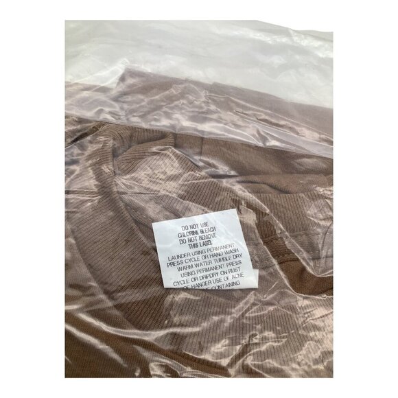 3-Pack DSCP US Army Crew Neck Brown Undershirts Small Cotton Tee Short Sleeve - Picture 8 of 8